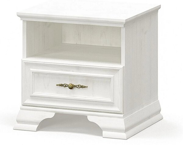 Mobilier de dormitor IRYS, pin alb anderson, PAL laminat, 5 piese
