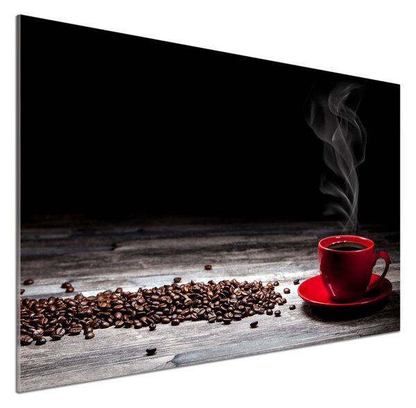 Panou de bucătărie cafea aromatică