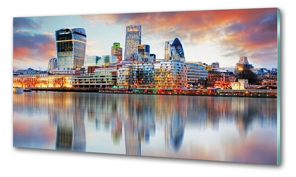 Panou sticlă bucătărie Londra panorama