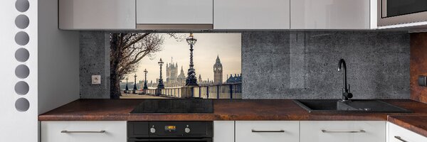 Sticlă pentru bucătărie Londra toamna
