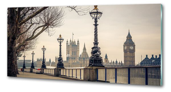 Sticlă pentru bucătărie Londra toamna