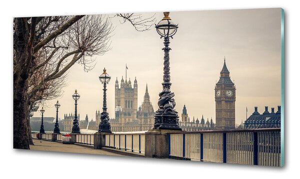 Sticlă pentru bucătărie Londra toamna