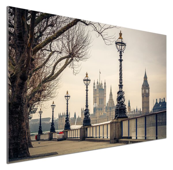 Sticlă pentru bucătărie Londra toamna