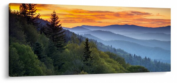 Tablou - răsărit de soare (120x50 cm)