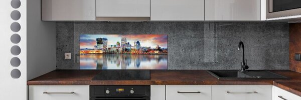 Panou sticlă bucătărie Londra panorama