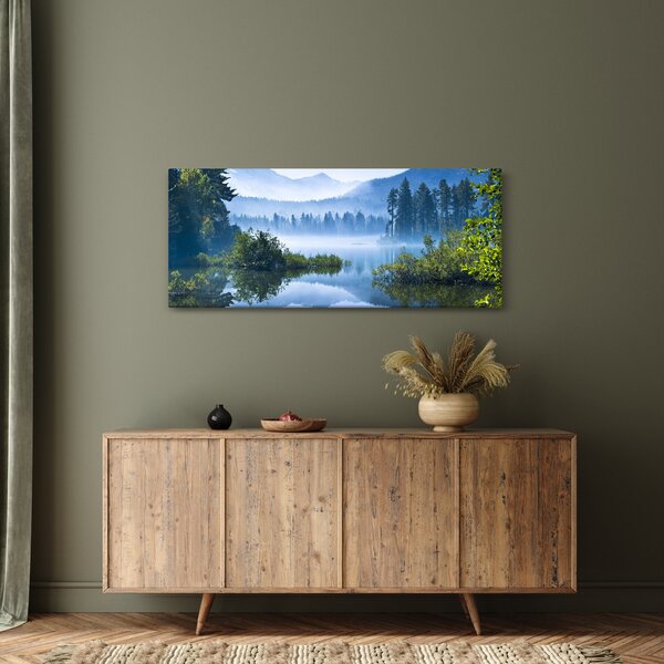 Tablou cu lac montan (120x50 cm)