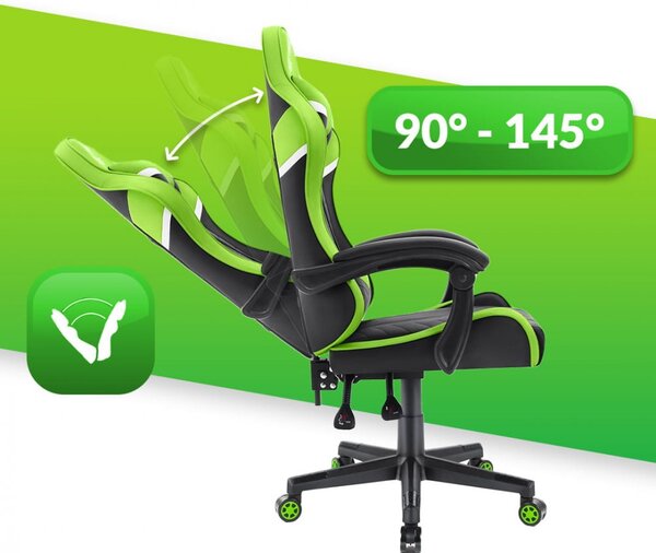 Scaun gaming HC-1004 verde