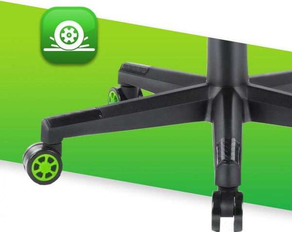 Scaun gaming HC-1004 verde