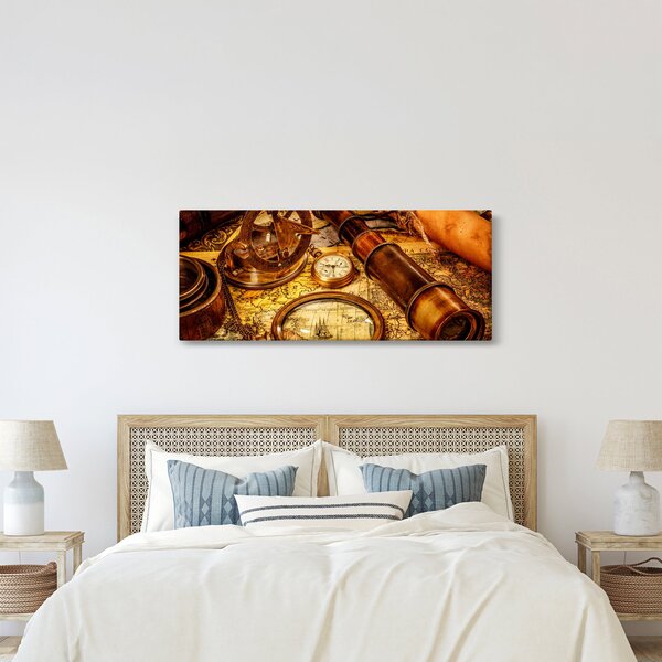 Tablou - uneltele itorice ale marinarior (120x50 cm)