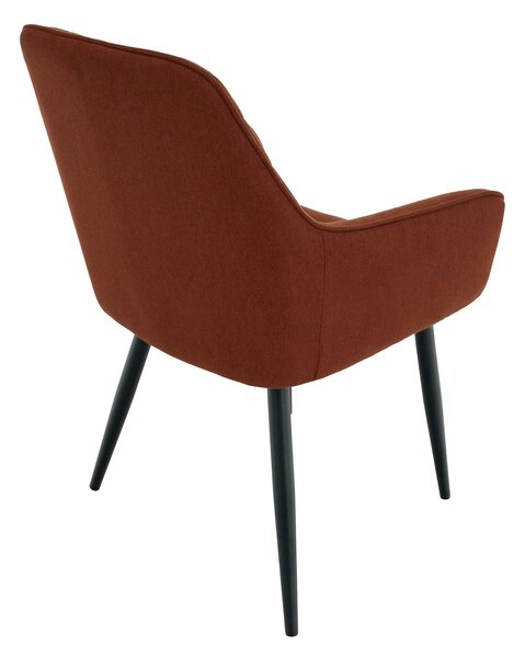 Scaun OSKOR, stofa clasica maro - Nea 44, 56x59x84 cm