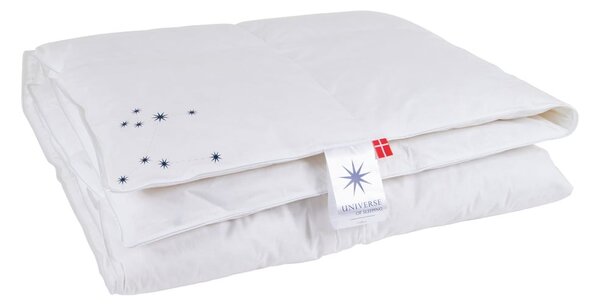 Pilotă cu umplutură de pene pentru vară 200x200 cm Capella Cool – Universe of Sleeping