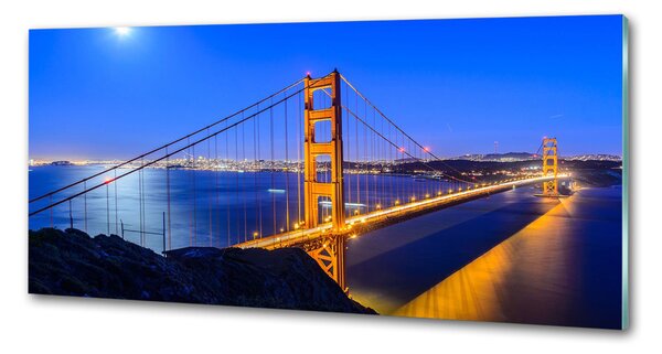 Sticlă bucătărie Podul din San Francisco