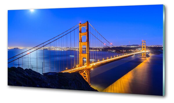 Sticlă bucătărie Podul din San Francisco