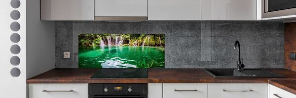 Panou perete bucătărie Lacul Plitvice