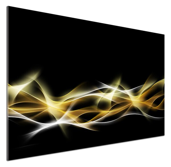 Sticlă printata bucătărie Abstracție lumina