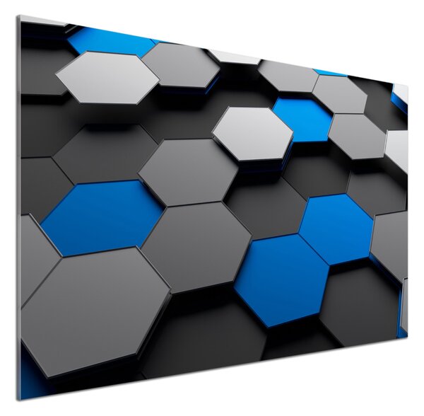 Panou sticlă decorativa bucătărie 3D Abstracție