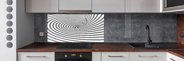 Sticlă pentru bucătărie în spirală benzi
