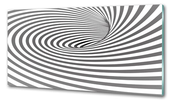 Sticlă pentru bucătărie în spirală benzi