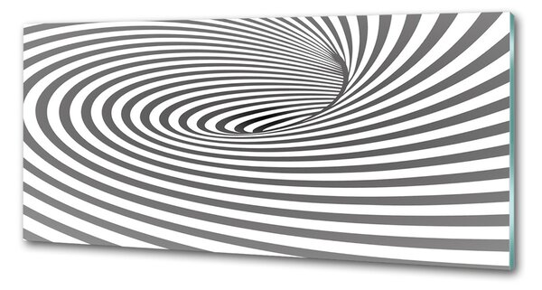 Sticlă pentru bucătărie în spirală benzi