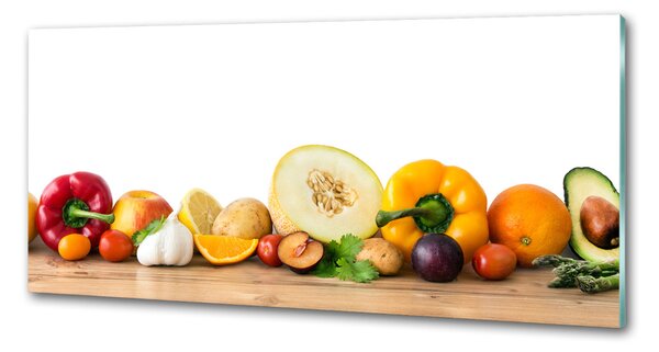 Sticlă pentru bucătărie Fructe si legume