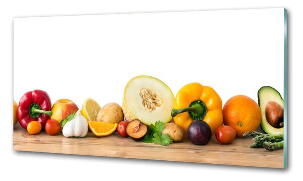 Sticlă pentru bucătărie Fructe si legume