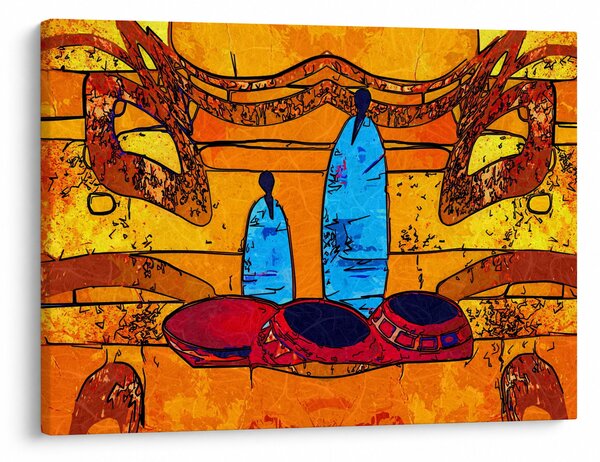 Tablou - Pictură străveche (70x50 cm)