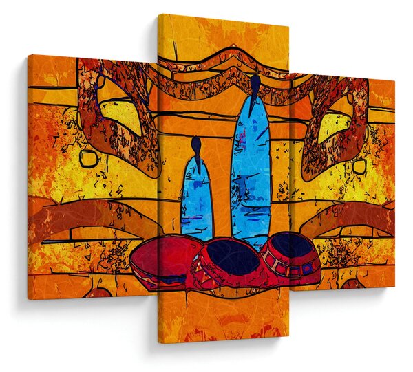 Tablou - Pictură străveche (90x60 cm)