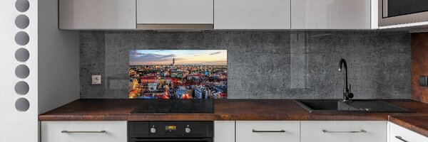 Panou sticla securizata bucatarie Panorama Wroclaw