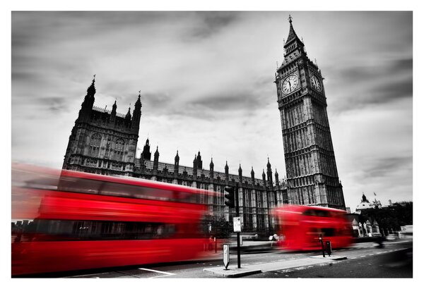Tablou - Houses of Parliament din Londra (90x60 cm)