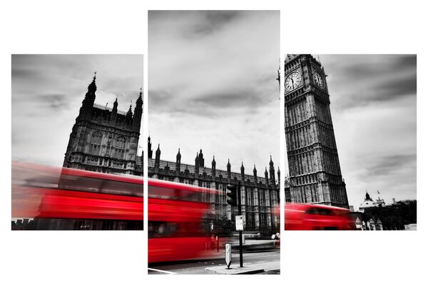 Tablou - Houses of Parliament din Londra (90x60 cm)