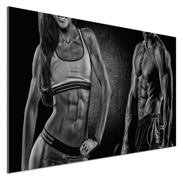 Panou de bucătărie Clădire musculare