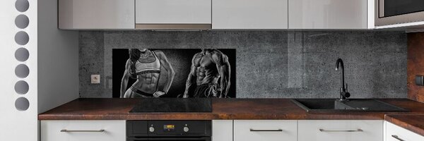 Panou de bucătărie Clădire musculare