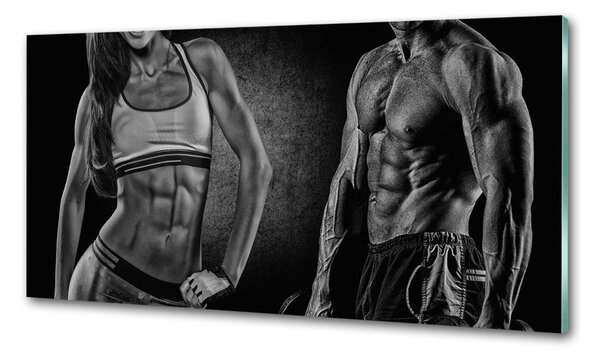 Panou de bucătărie Clădire musculare