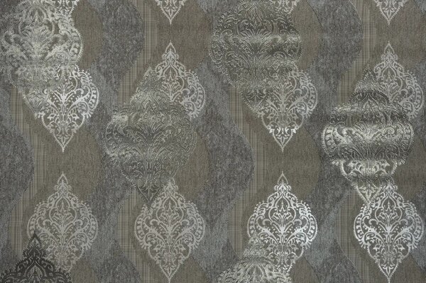 Tapet dormitor pe suport vlies, grafit, model Adria