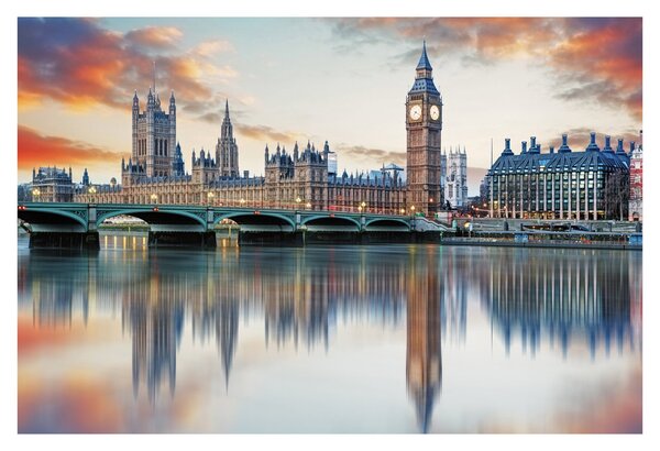 Tablou - Houses of Parliament din Londra (90x60 cm)