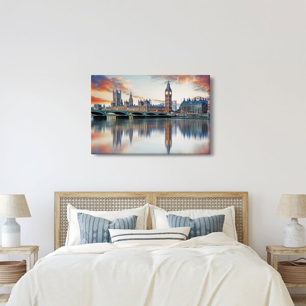 Tablou - Houses of Parliament din Londra (90x60 cm)