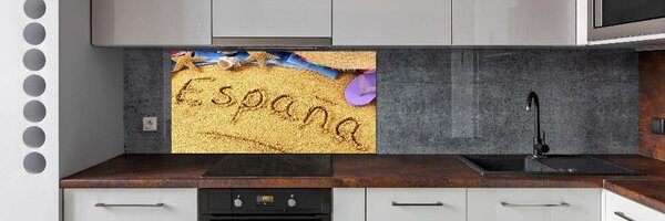 Panou de bucătărie Spania inscripție
