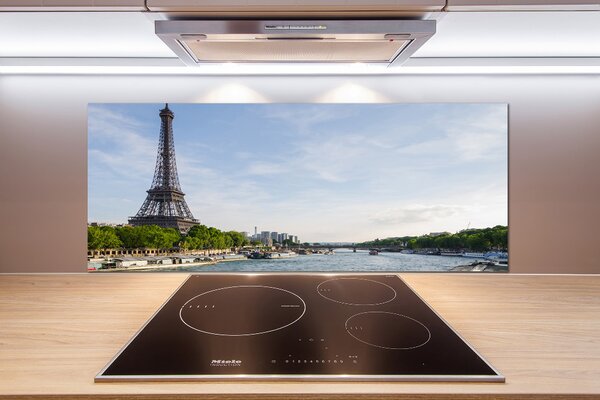Panou sticlă decorativa bucătărie Turnul Eiffel din Paris