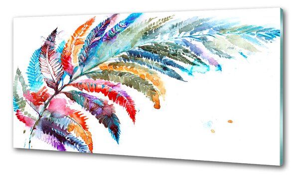 Panou sticlă decorativa bucătărie stilou colorat