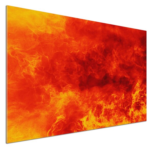 Panou sticla securizata bucatarie Flames