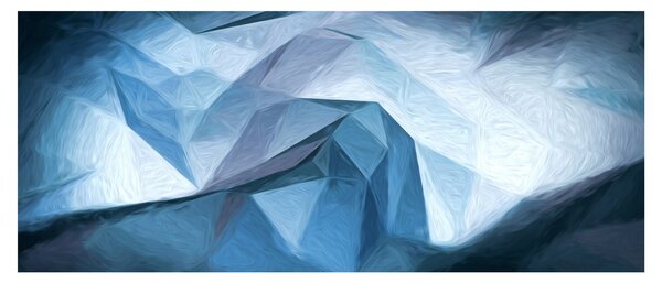 Tablou cu abstracție (120x50 cm)