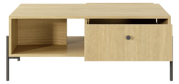 Masuta de cafea in decor stejar SCANDI 2S