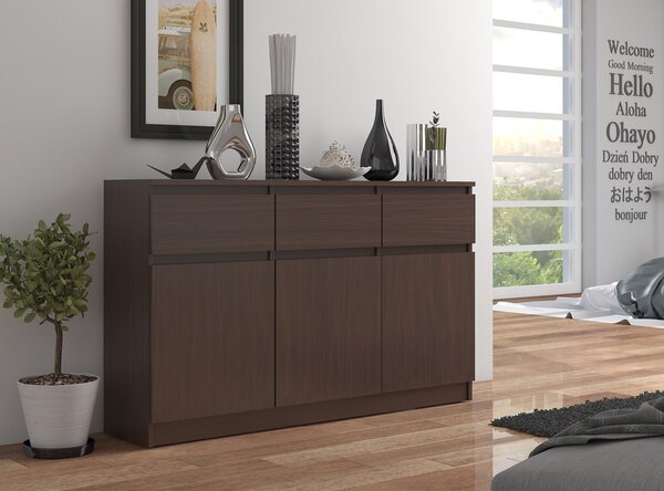 Comodă cu sertare Kuwait 3D 3D (wenge). Promo -20%. 1151958