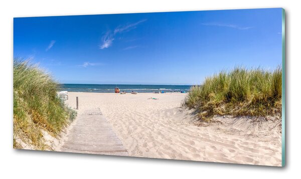 Sticlă pentru bucătărie dune de coastă
