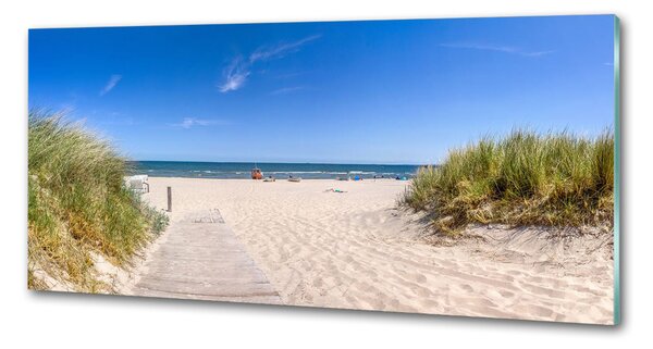 Sticlă pentru bucătărie dune de coastă