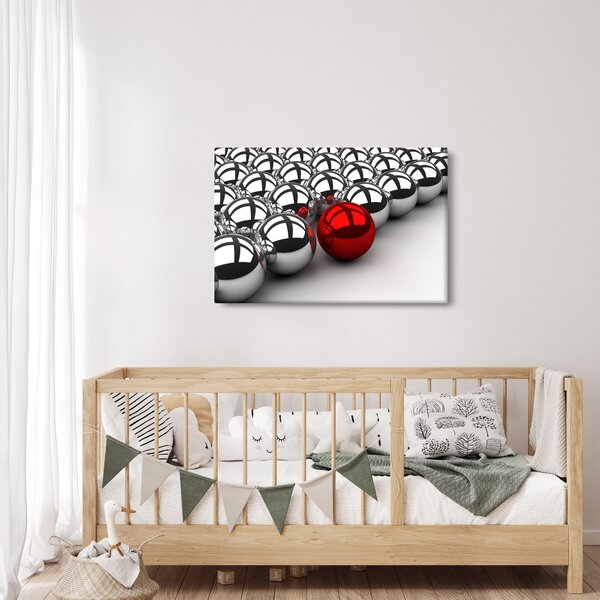Tablou cu bile lucioase (90x60 cm)