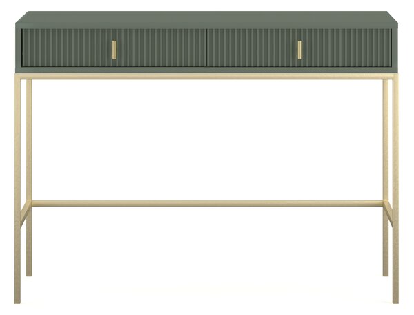 Măsuță de toaletă Magara 2S (verde fumuriu + auriu). 1154761