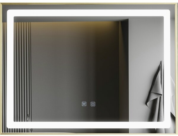 Oglinda Led, Esn J07 , Rama Bronz Antichizat