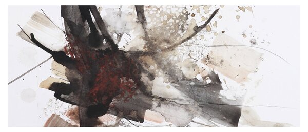 Tablou cu pictură abstactă (120x50 cm)