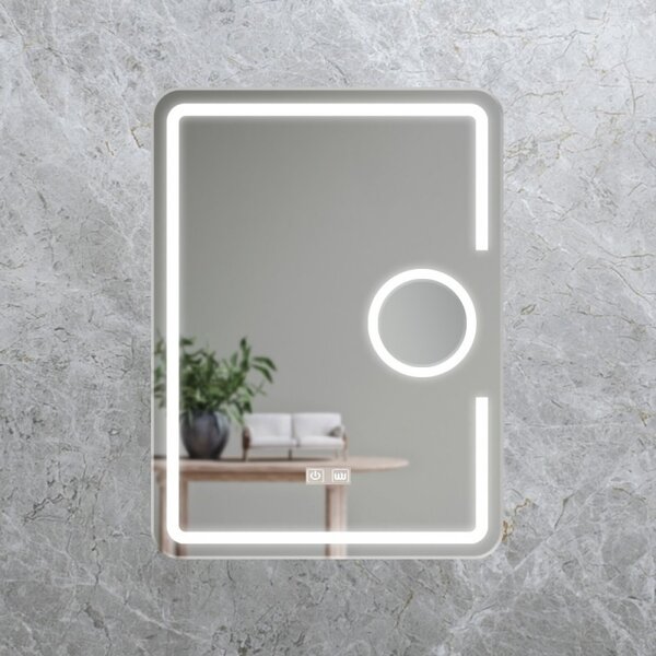 Oglinda Led , Functie Dezburire,80X60 Cm, Esn J15